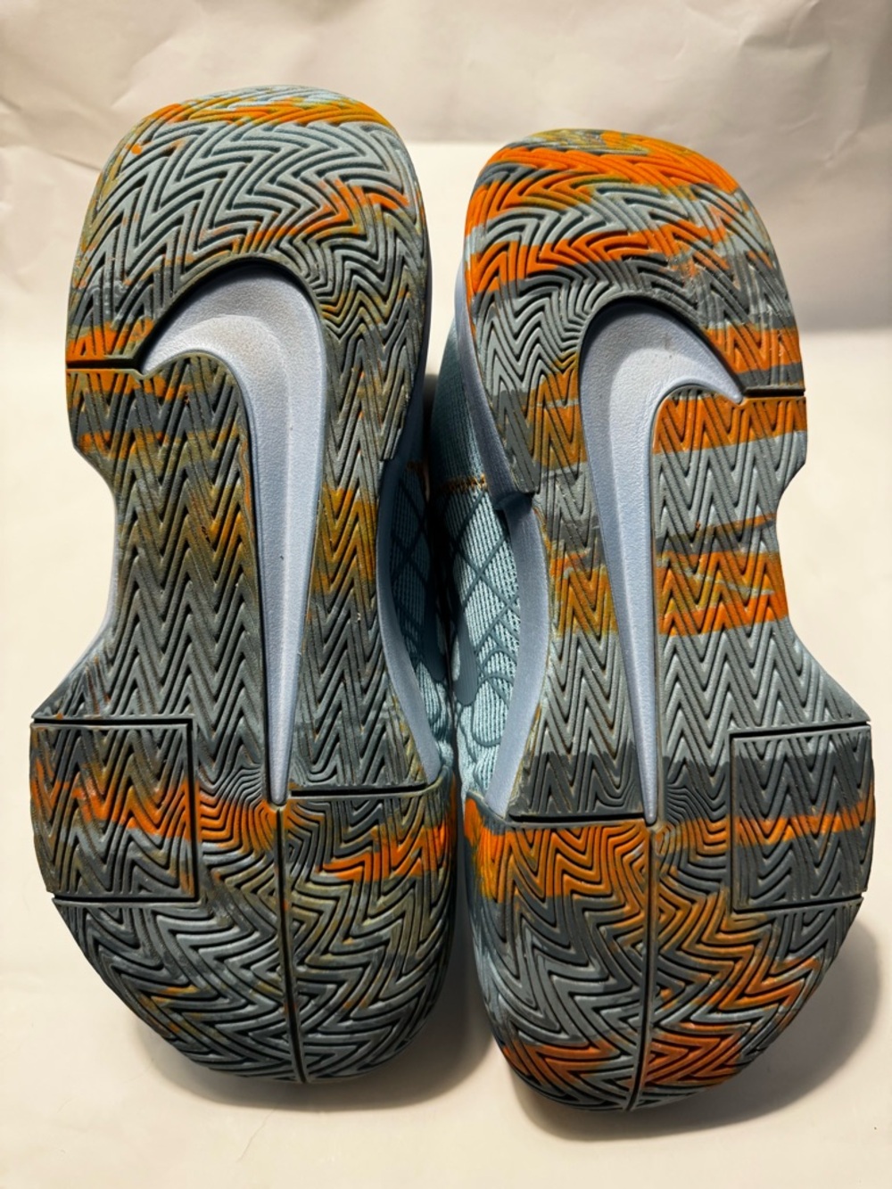 Nike Men's s10 in Teal and Orange - Low-Top pickleball Shoes new/returns - Picture 4 of 6
